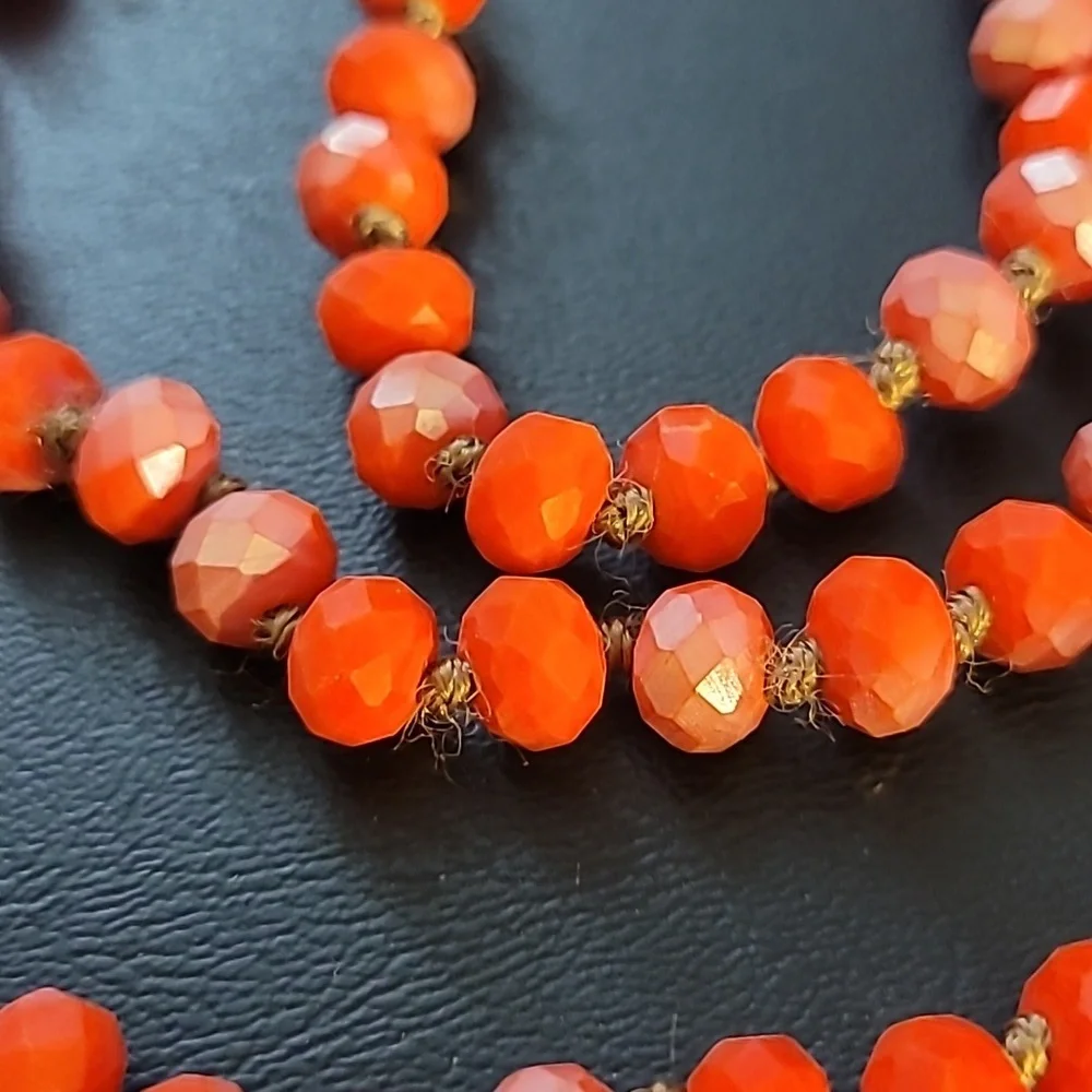 Vintage Glass Bead Necklace
